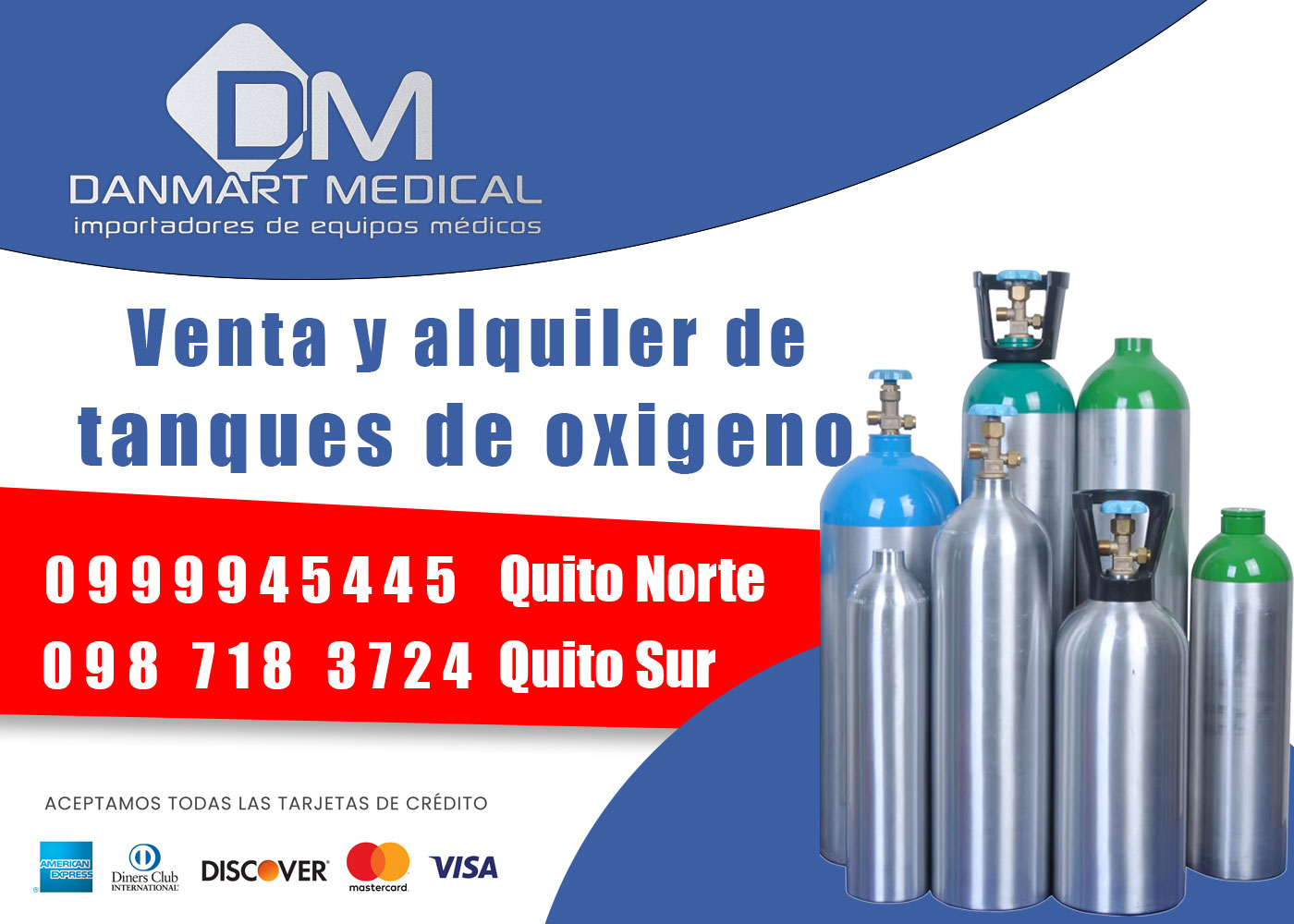 Venta y alquiler de tanques de oxigeno